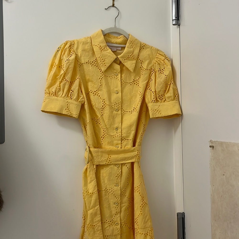 Rachel Parcell yellow dress